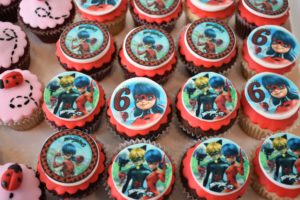 ladybug cupcakes